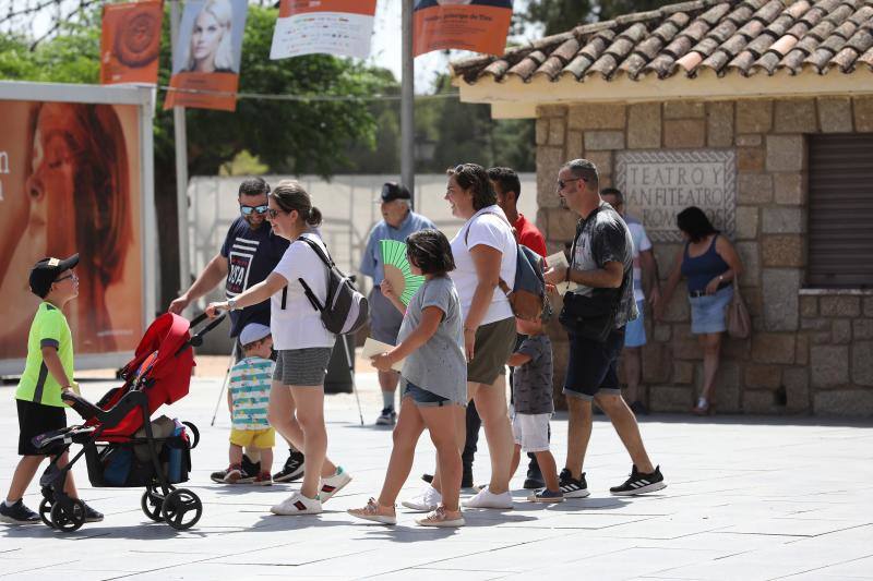 El verano deja máximas que rozan los 42 grados