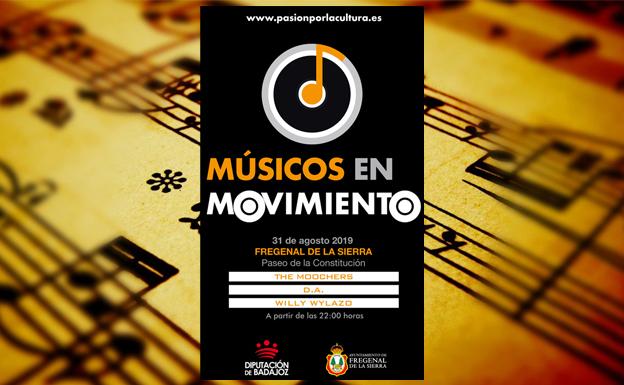 El festival itinerante «Músicos en movimiento» pasará por Fregenal