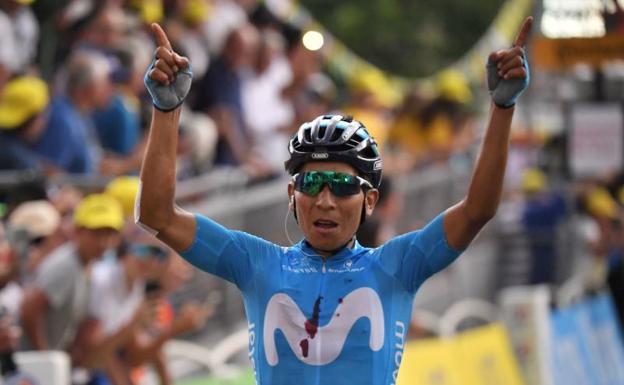 Quintana triunfa en la etapa reina y Alaphilippe aguanta