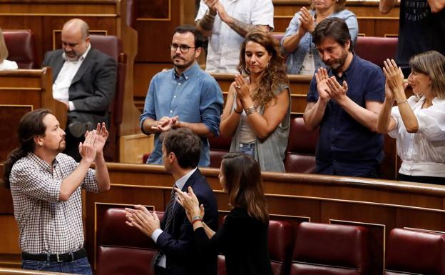 Iglesias pone a prueba su liderazgo en Podemos con la segunda investidura