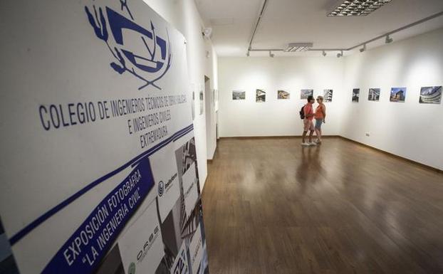 Exposiciones en Cáceres sobre la plaza Mayor y la ingeniería civil