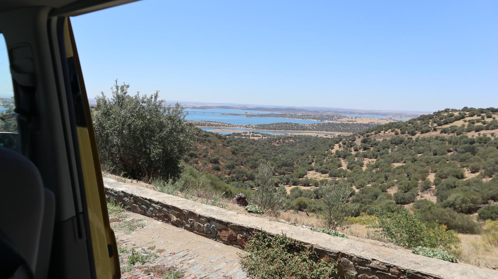 El balcón sobre las aguas de Alqueva