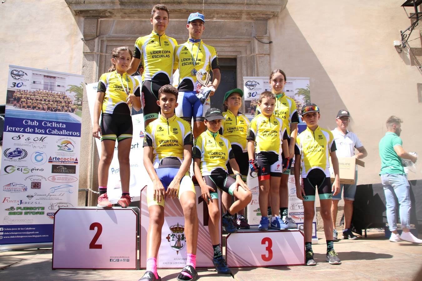 Jerez acoge la tercera prueba del Gran Premio Diputación de Badajoz 'Copa Escuelas de ciclismo en carretera'