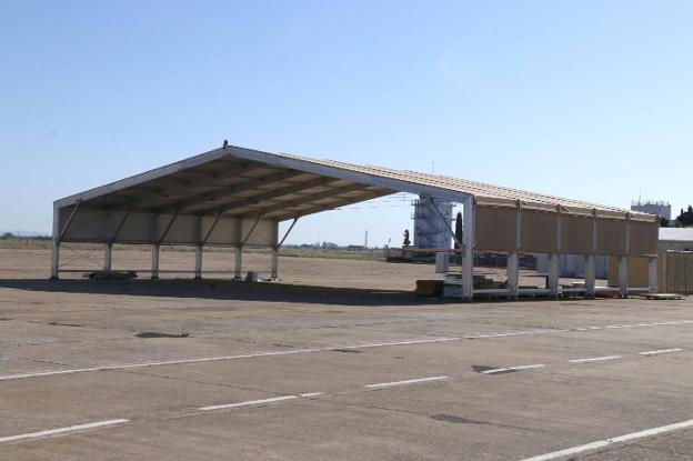 Defensa invertirá 7 millones en un hangar para drones en la Base Aérea de Talavera