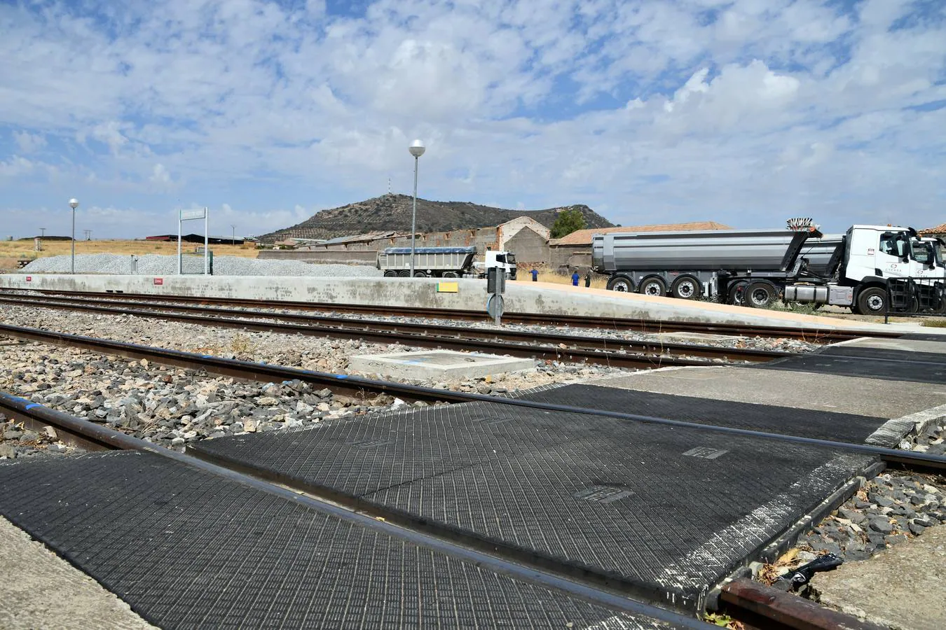 Obras de mejora de la estación ferroviaria de Cabeza del Buey