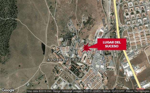 Hieren a un hombre en una reyerta en Aldea Moret