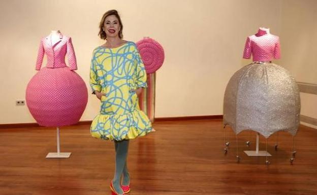 Exposición de moda de Ágatha Ruiz de la Prada en Cáceres