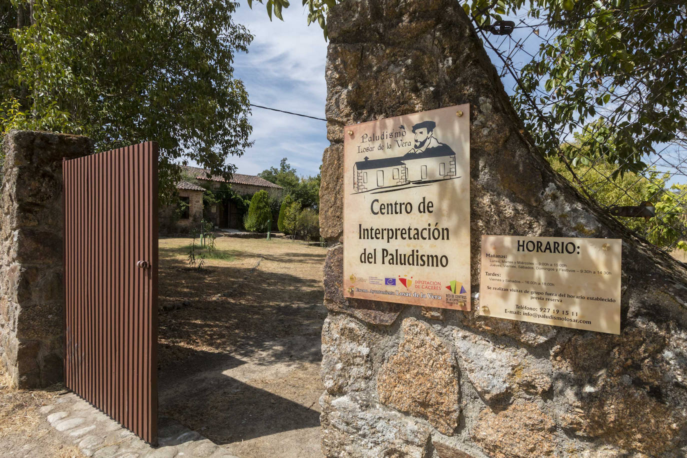 El museo del paludismo, en Losar de la Vera