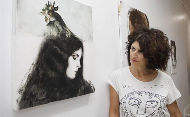 Exposición de Marián Angulo en el espacio Belleartes de Cáceres