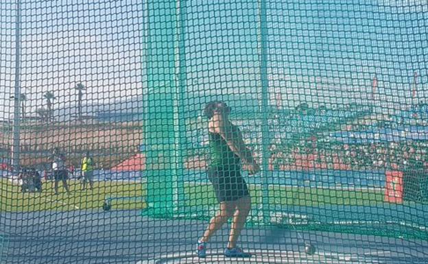 El extremeño Cienfuegos eleva su récord nacional de martillo a 78,70 metros