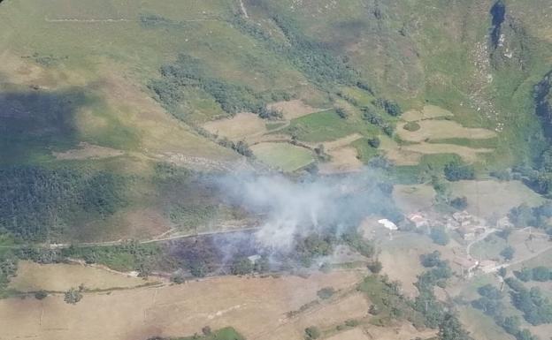 Estabilizado un incendio declarado en Bohonal de Ibor