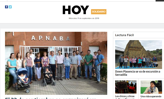 La ONCE premia a HOY Solidario por su compromiso social