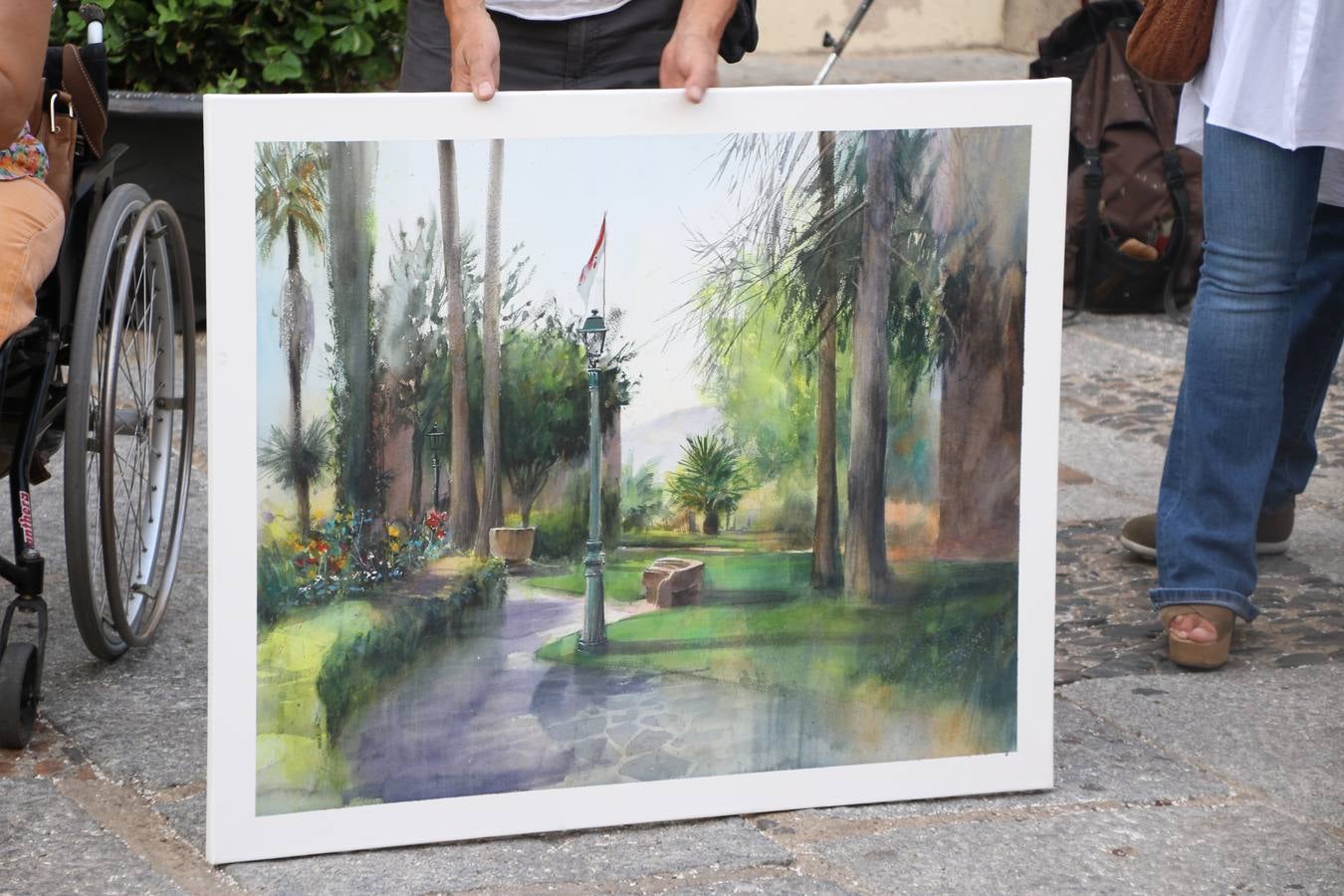 El XV Concurso de Pintura al Aire libre 'Francisco Benavides' realza la riqueza patrimonial de Jerez