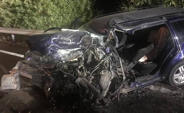 La Guardia Civil intentó frenar al kamikaze justo antes del choque mortal en la A-5