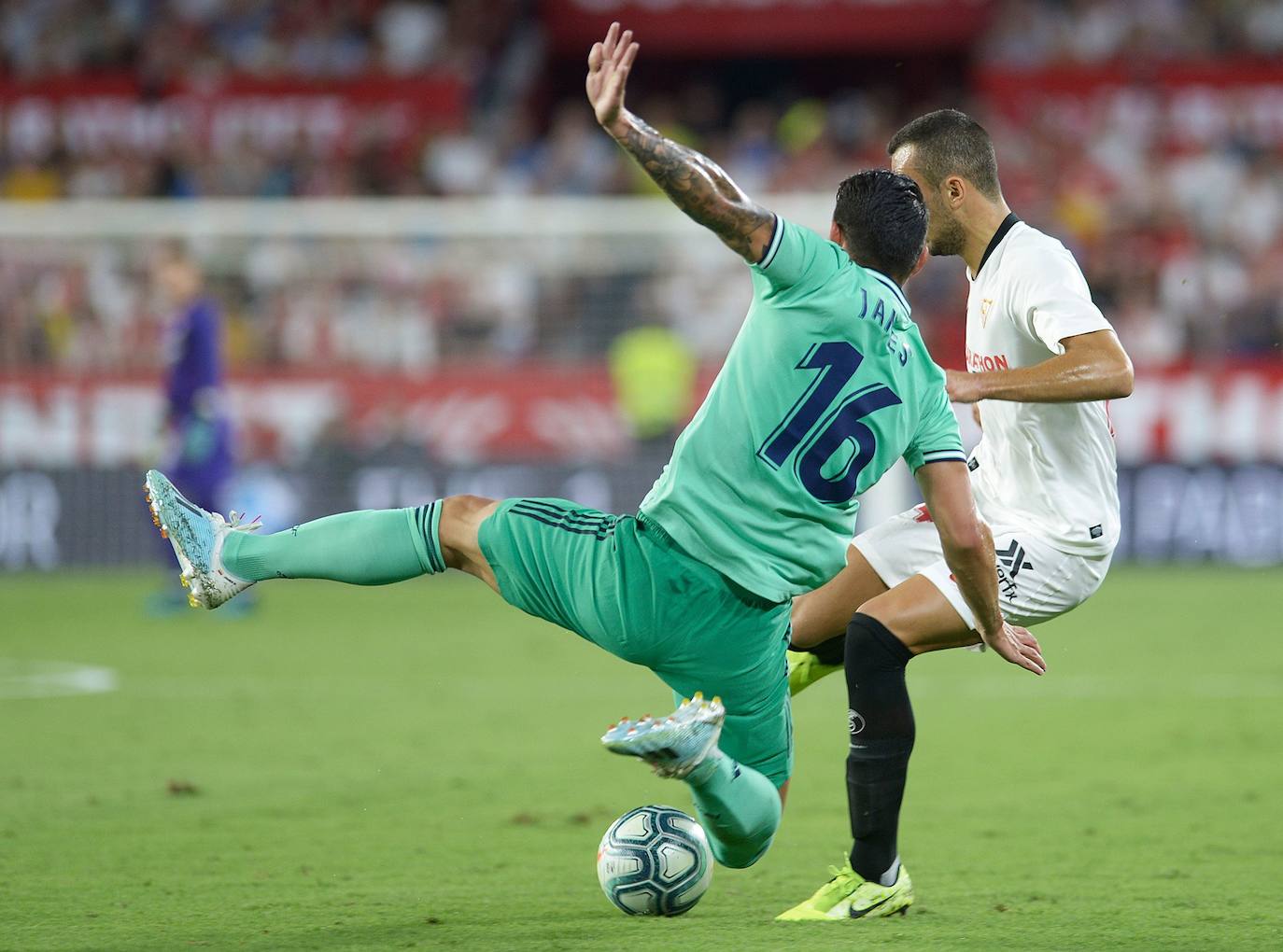 Sevilla-Real Madrid, en imágenes