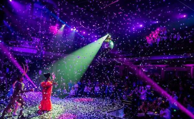 Primera función de 'The Hole Zero' en el Palacio de Congresos de Cáceres