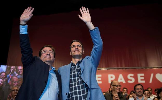 El 45% de los extremeños votaría al PSOE en unas elecciones generales, según el CIS