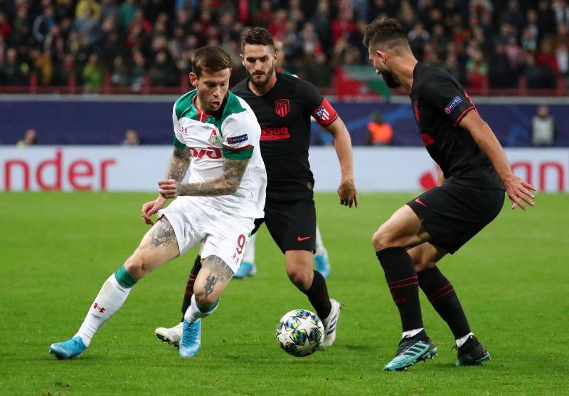 Las mejores imágenes del Lokomotiv-Atlético