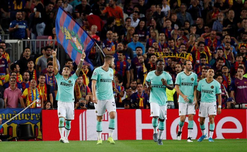 Las mejores imágenes del Barcelona-Inter