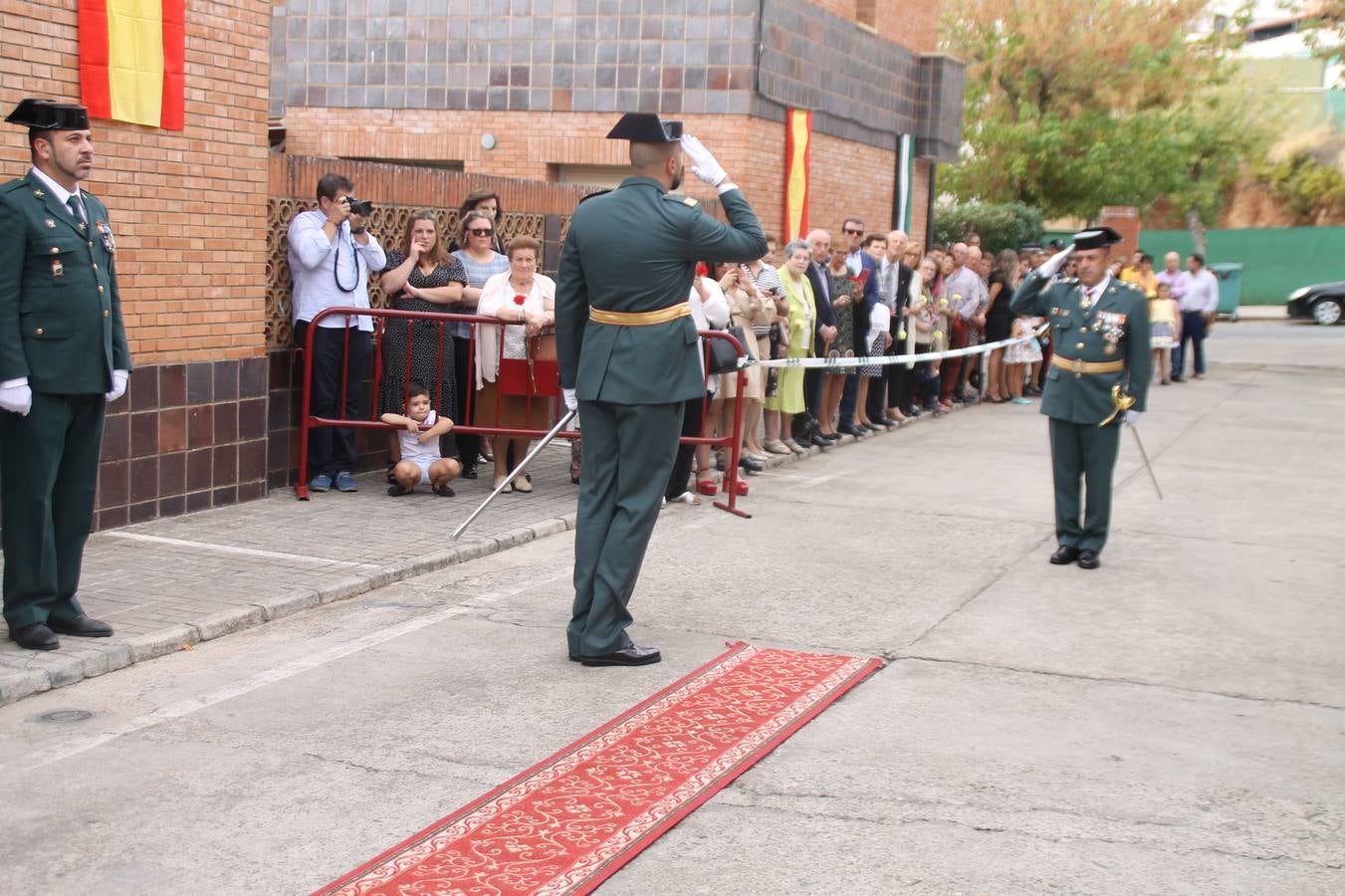 Reconocimiento en Jerez a la labor de la Guardia Civil en el Día de su Patrona y por el 175 aniversario de su fundación