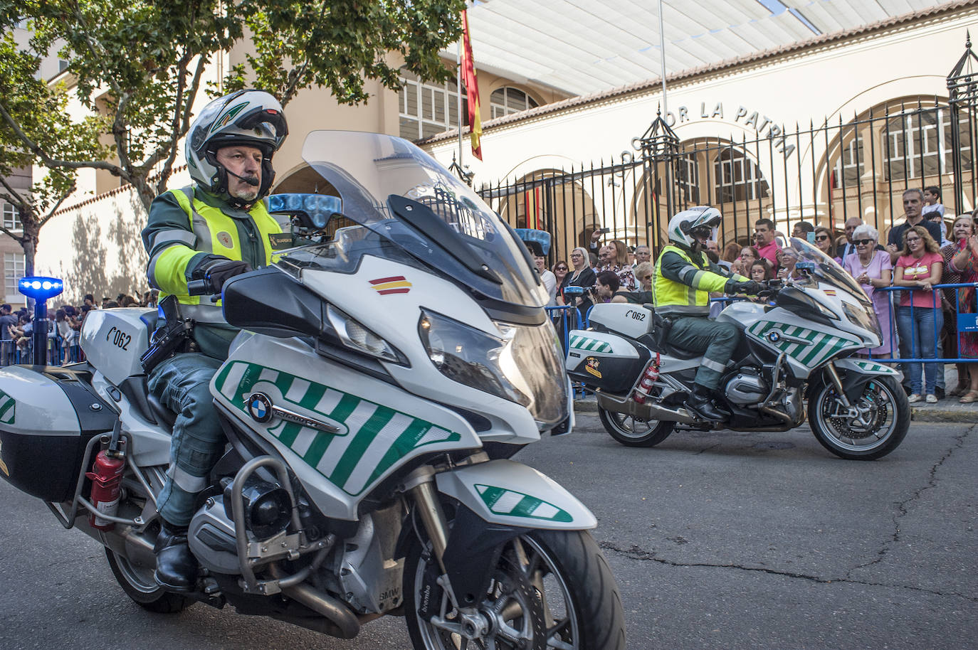 Celebración en honor a la Virgen del Pilar de la Guardia Civil en Extremadura