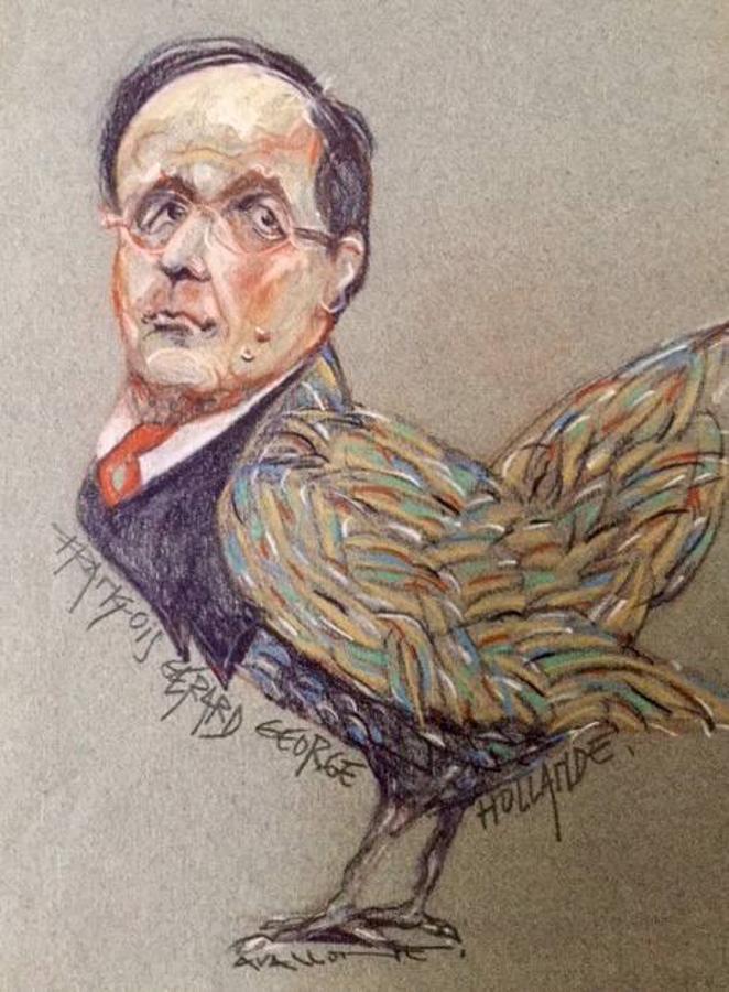 El retrato de Carlos Avallone a través de sus dibujos
