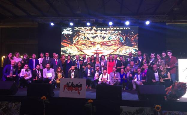 Los Lingotes también se imponen en los Antifaces de Plata