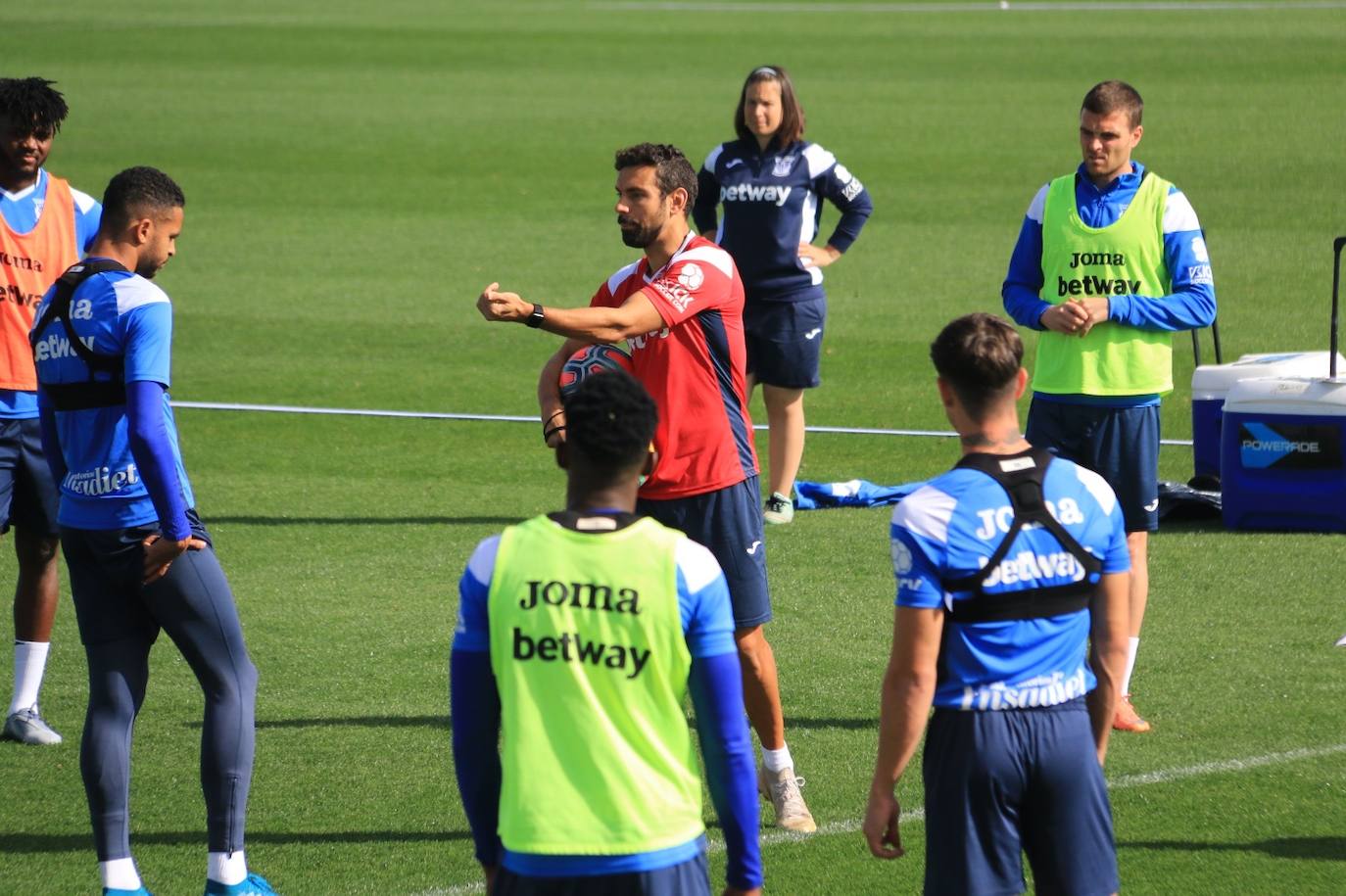El llerenense Carlos Martínez ejerce de segundo entrenador del Leganés