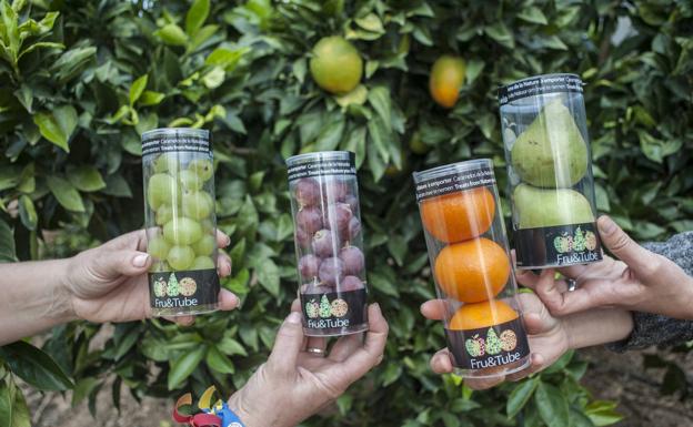 Fruta extremeña en las máquinas expendedoras