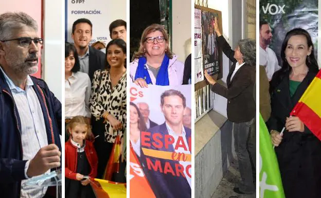 La campaña empieza en Extremadura con la pegada de carteles