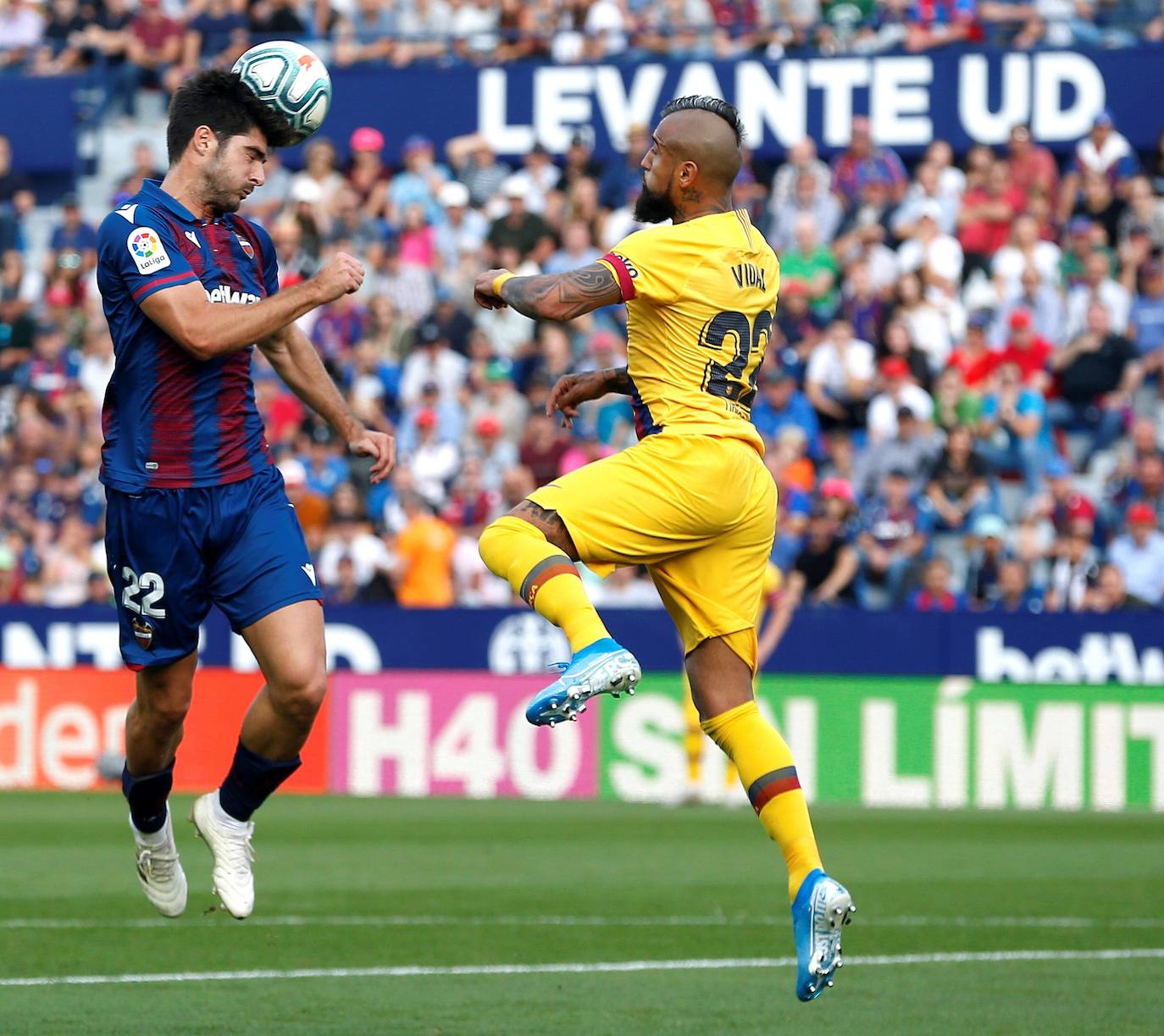 Las mejores imágenes del Levante-Barcelona