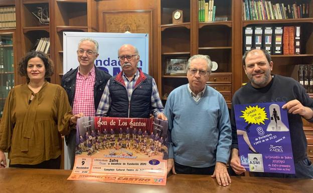 Son de Los Santos ofrecerá un concierto en Zafra a beneficio de Fundación ASMI