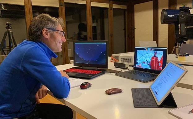 'Entre encinas y estrellas' colabora en una recreación del planeta Marte