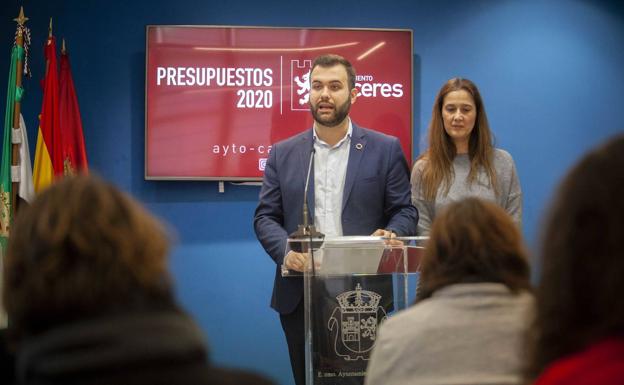 El presupuesto municipal de Cáceres tendrá 68 millones y se pone a niveles de 2014
