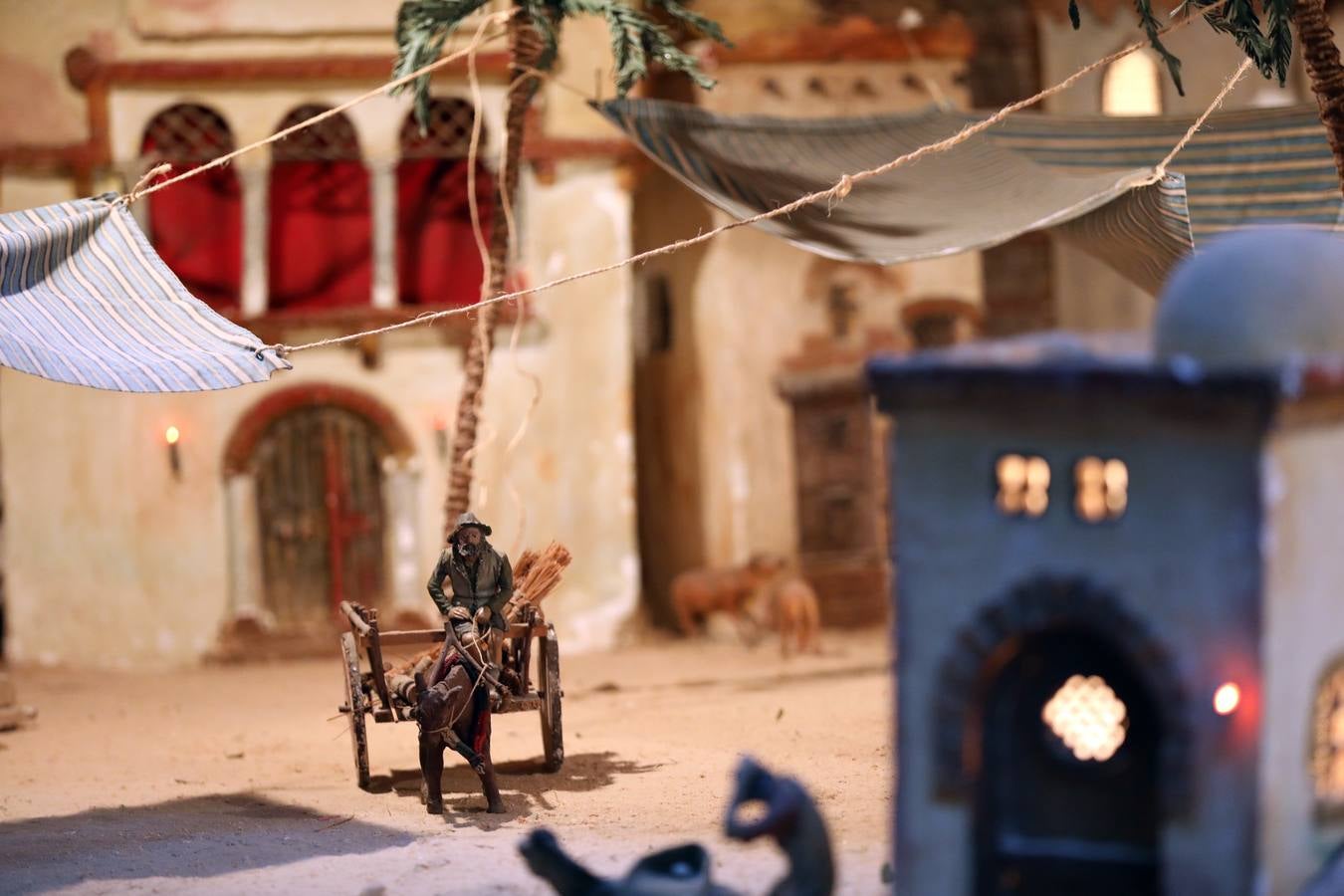 El Belén municipal de Mérida ocupa 140 metros y tiene 240 figuras