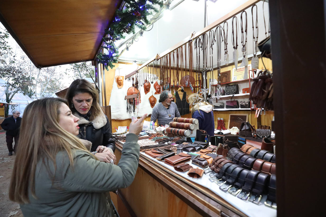 Ambiente navideño en Mérida
