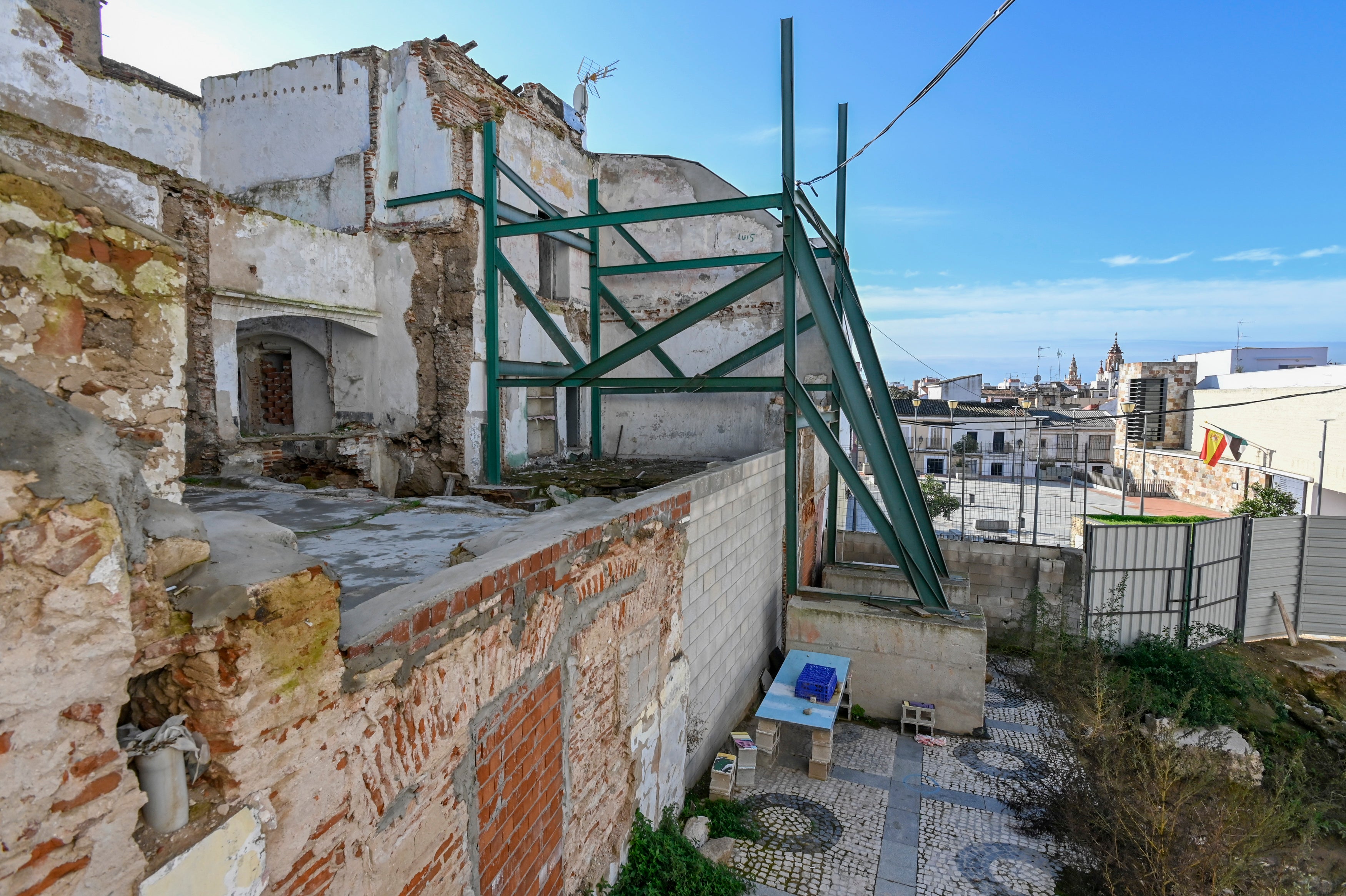 Estado en el que se encuentran algunas calles del Casco Antiguo de Badajoz