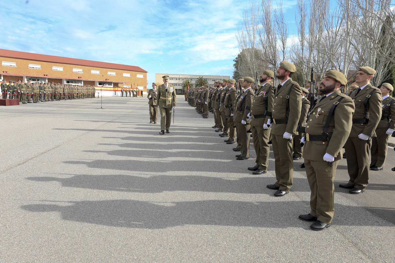 Celebración de la Inmaculada, patrona del Arma de Infantería, en el Cefot de Cáceres