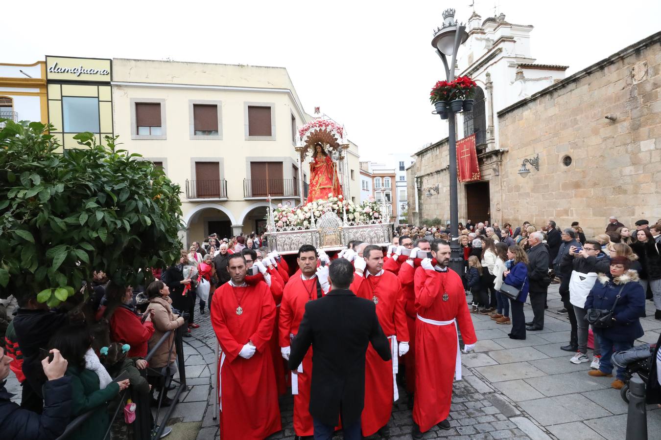 Procesión de la mártir Santa Eulalia en Mérida