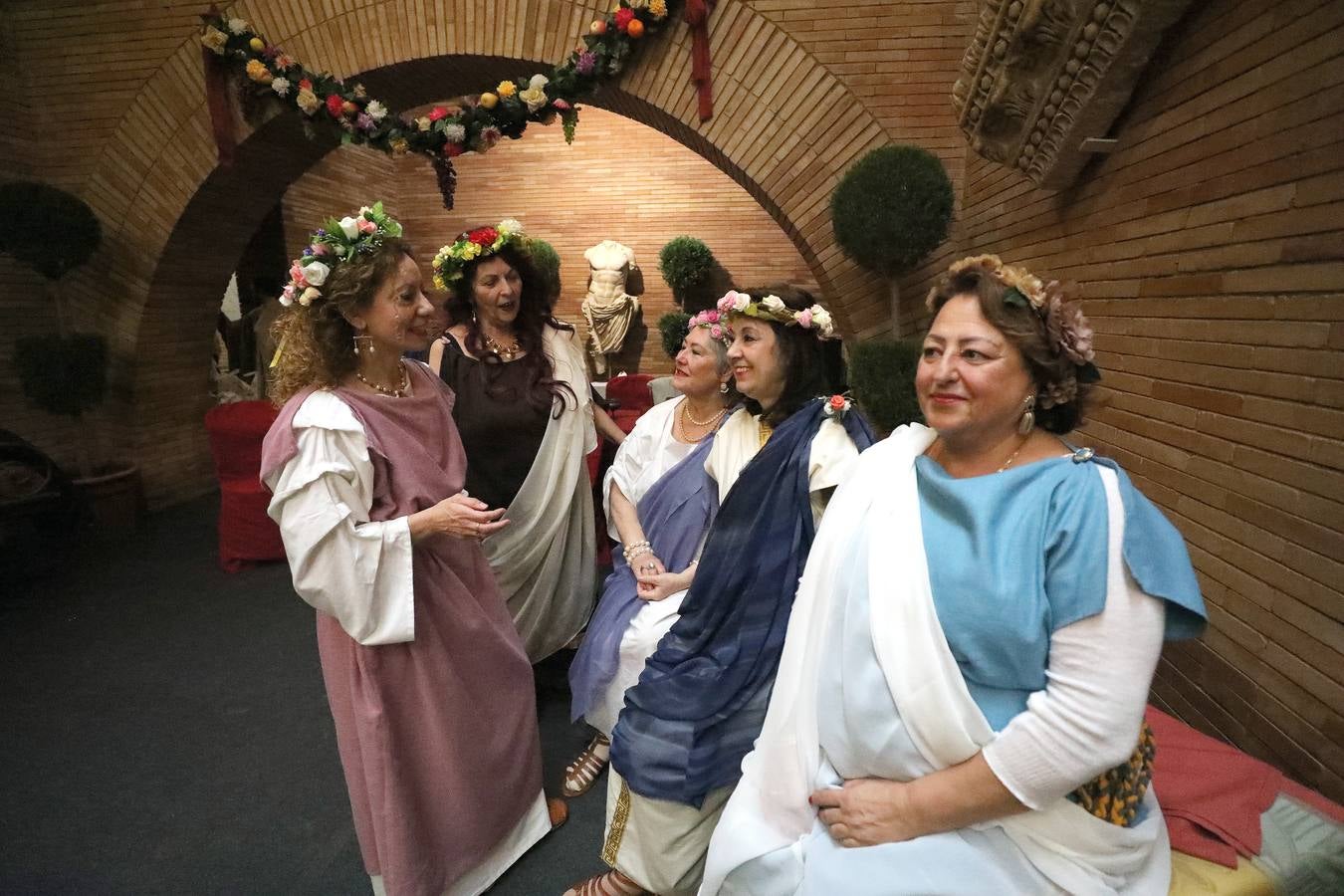 El Museo de Arte Romano acoge la fiesta de la Saturnalia
