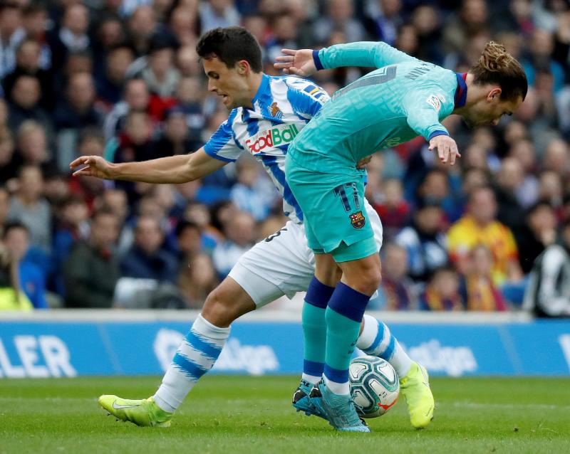 Las mejores imágenes del Real Sociedad-Barcelona