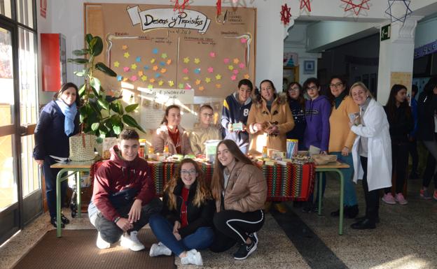 El Instituto «Eugenio Hermoso» ha celebrado un año más el «Comercio Justo»