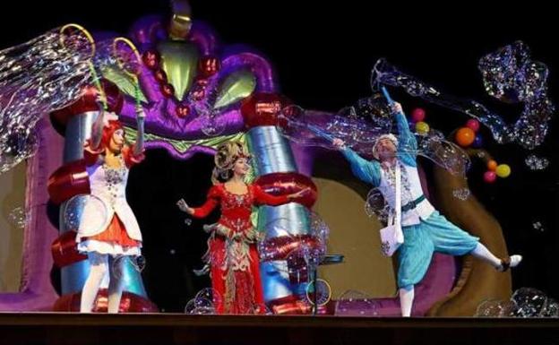 Magia de burbujas para todos los públicos en el Gran Teatro de Cáceres