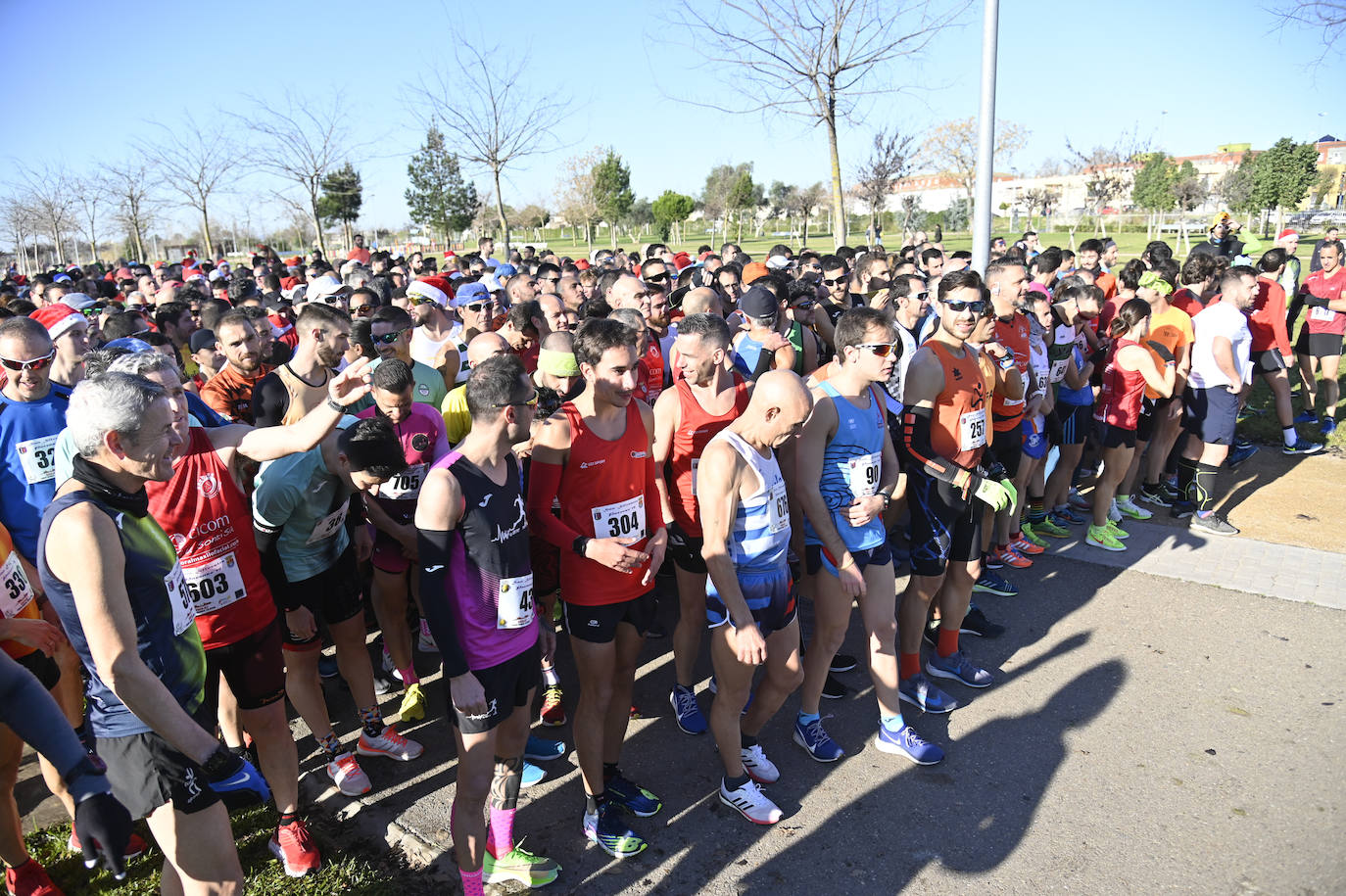 San Silvestre de Badajoz, una fiesta de caminantes y corredores