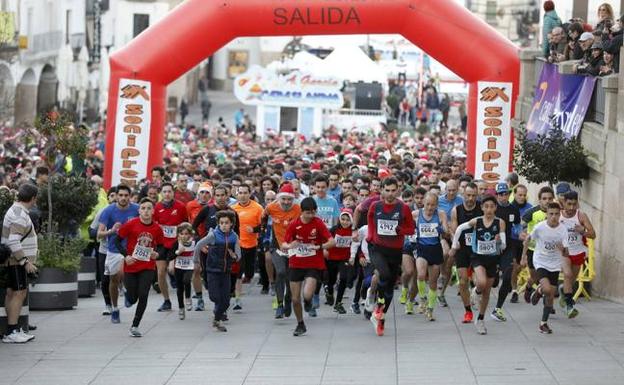 Cáceres despide el año con la celebración de la San Silvestre