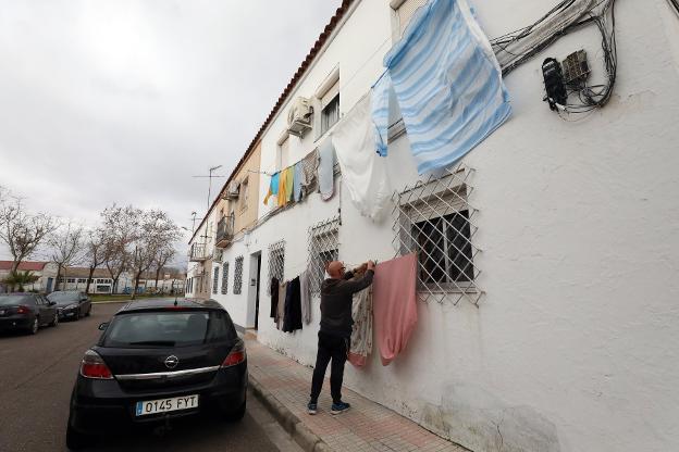 Día de la colada en el barrio emeritense de San Bartolomé