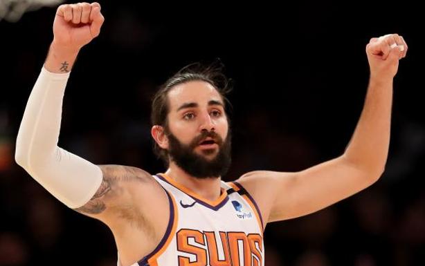 Ricky Rubio se exhibe en el Madison tras ser padre