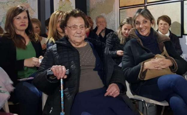 Homenaje a Petra Barbas, última superviviente de la mina de Logrosán