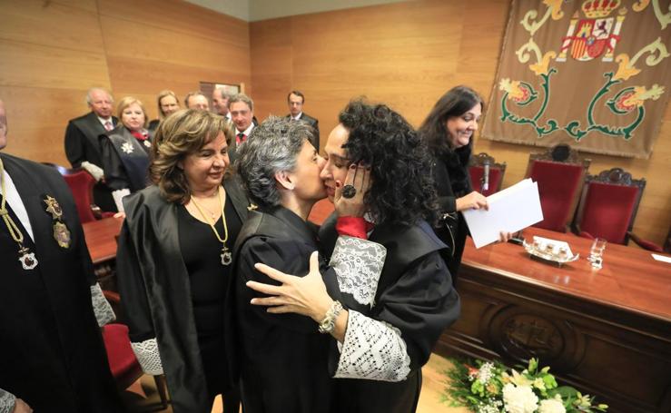 La nueva presidenta del TSJ, María Félix Tena, asume el cargo y anuncia una justicia más cercana