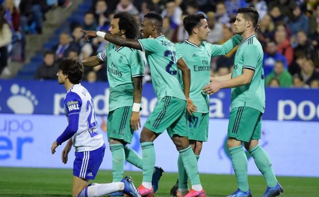 El Real Madrid cañonea antes del derbi